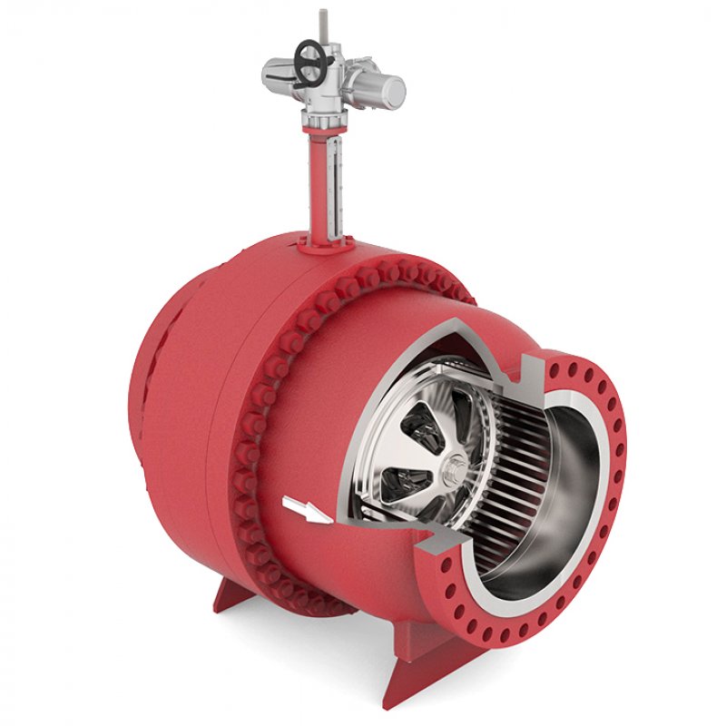 Axial Control Valve